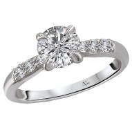 Classic Semi-Mount Diamond Ring