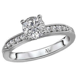 Classic Semi-Mount Diamond Ring