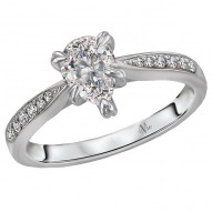 Classic Semi-Mount Diamond Ring