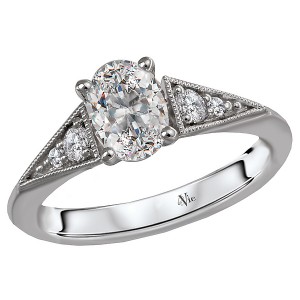 Classic Semi-Mount Diamond Ring