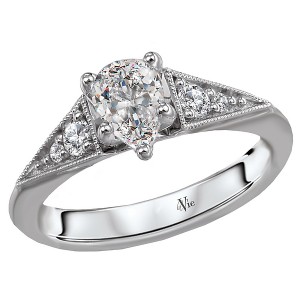 Classic Semi-Mount Diamond Ring