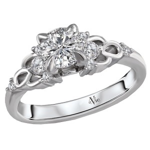 Classic Semi-Mount Diamond Ring