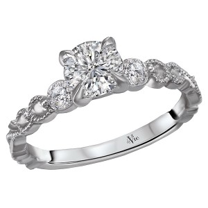 Classic Semi-Mount Diamond Ring