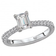 Classic Semi-Mount Diamond Ring