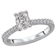 Classic Semi-Mount Diamond Ring