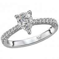 Classic Semi-Mount Diamond Ring