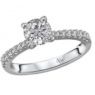 Classic Semi-Mount Diamond Ring