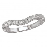Curved Wedding Band