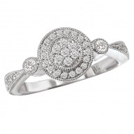 Halo Diamond Ring