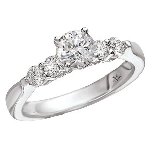 Classic Semi-Mount Diamond Ring