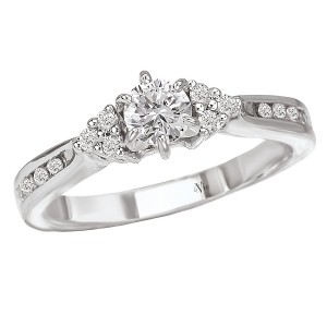 Classic Semi-Mount Diamond Ring