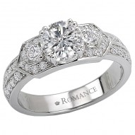 Classic Semi-Mount Diamond Ring