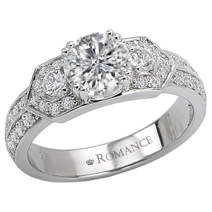 Classic Semi-Mount Diamond Ring