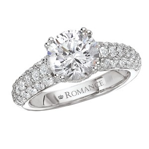 Classic Semi-Mount Diamond Ring