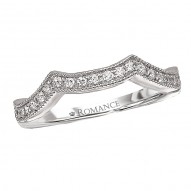 Scalloped Wedding Band
