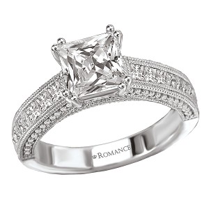 Classic Semi-Mount Diamond Ring