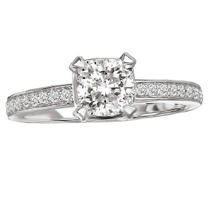 Semi-Mount Diamond Ring