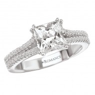 Classic Semi-Mount Diamond Ring