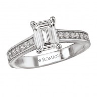 Classic Semi-Mount Diamond Ring