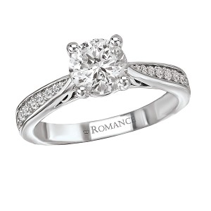 Classic Semi-Mount Diamond Ring