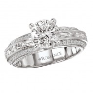 Classic Semi-Mount Diamond Ring