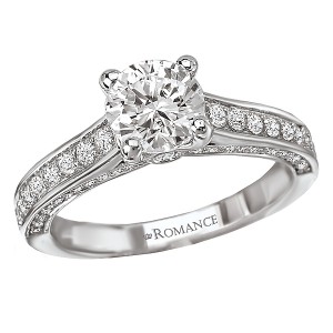 Classic Semi-Mount Diamond Ring