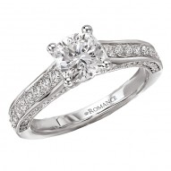 Classic Semi-Mount Diamond Ring