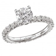 Eternity Semi-Mount Diamond Ring