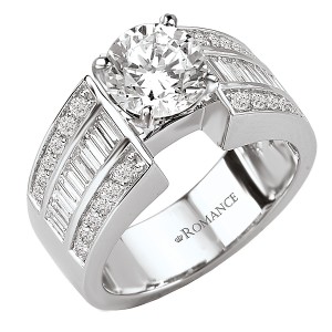 Classic Semi-Mount Diamond Ring