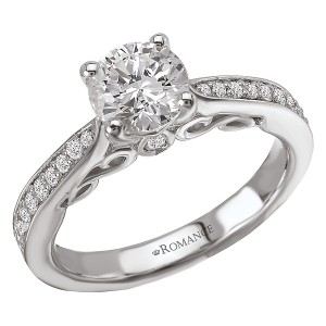 Classic Semi-Mount Diamond Ring