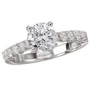 Classic Semi-Mount Diamond Ring