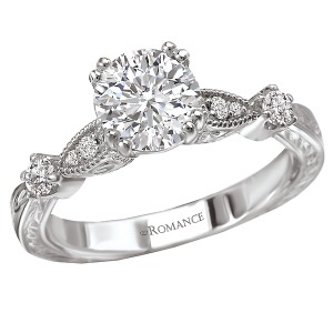 Vintage Semi-Mount Diamond Ring