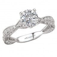 Classic Semi-Mount Diamond Ring