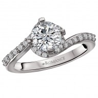 Classic Semi-Mount Diamond Ring