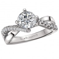 Classic Semi-Mount Diamond Ring