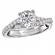 Classic Semi-Mount Diamond Ring
