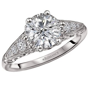 Vintage Semi-Mount Diamond Ring