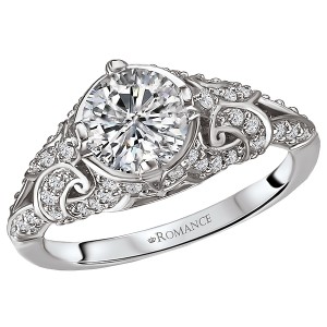 Vintage Semi-Mount Diamond Ring