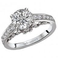 Classic Semi-Mount Diamond Ring
