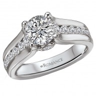 Classic Semi-Mount Diamond Ring
