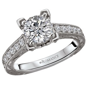 Classic Semi-Mount Diamond Ring