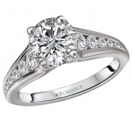Classic Semi-Mount Diamond Ring