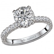 Classic Semi-Mount Diamond Ring