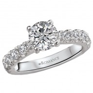 Classic Semi-Mount Diamond Ring