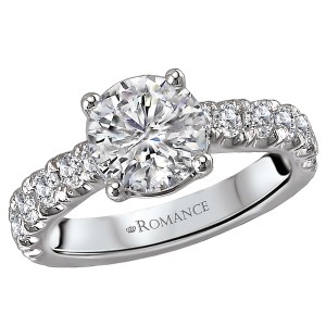 Classic Semi-Mount Diamond Ring