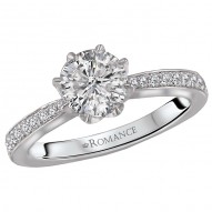 Classic Semi-Mount Diamond Ring