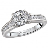 Classic Semi-Mount Diamond Ring