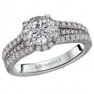 Classic Semi-Mount Diamond Ring