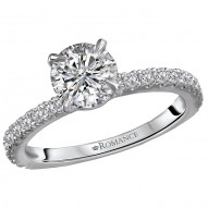 Classic Semi-Mount Diamond Ring
