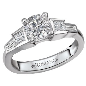 Classic Semi-Mount Diamond Ring